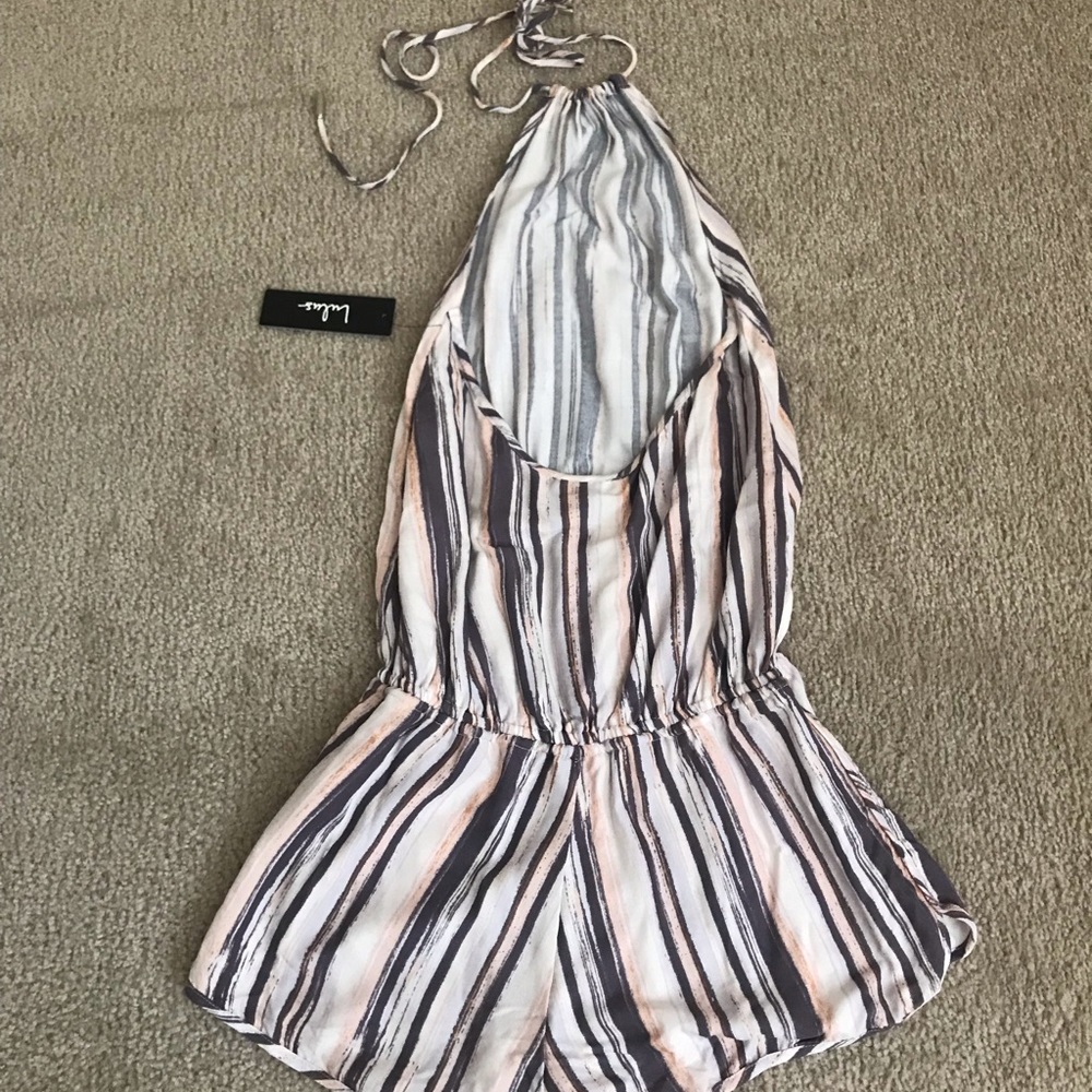 Lulus Romper Dress (NWT) Size Small - Picture 2 of 3